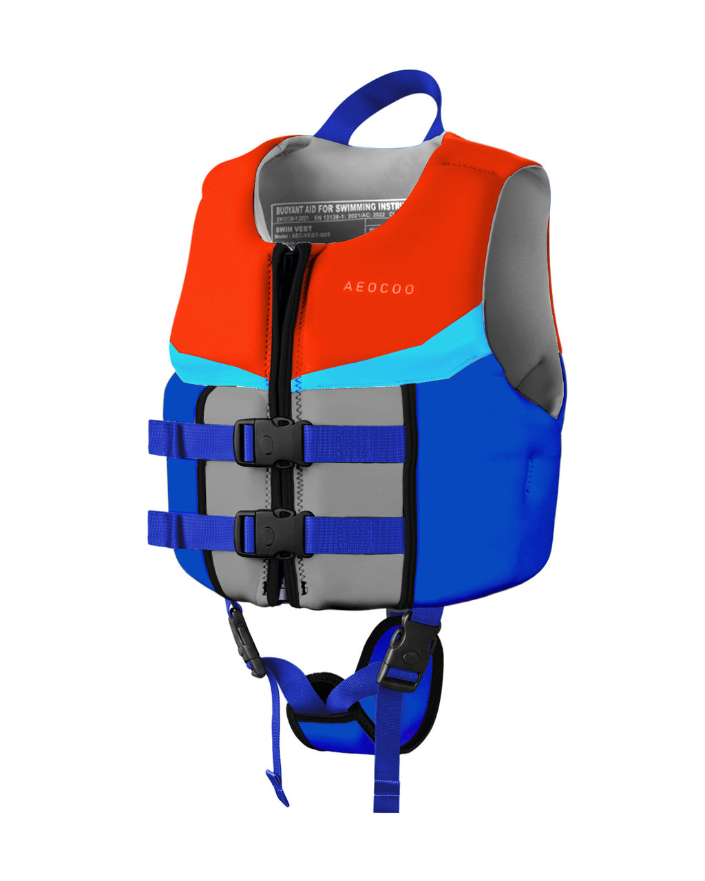 AEOCOO Kids Swim Vest – Buoyancy Pool Float Jacket for Ages 2-9 Years, 20-90 lbs (Color 4)