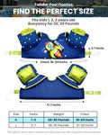 AEOCOO Toddler Swim Vest – Kids Pool Float with Arm Floaties for Ages 1-7 Years, 20-70 lbs (Color 1)